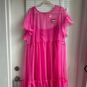 Target Pride Collection Tulle Pink Dress SZ 2X